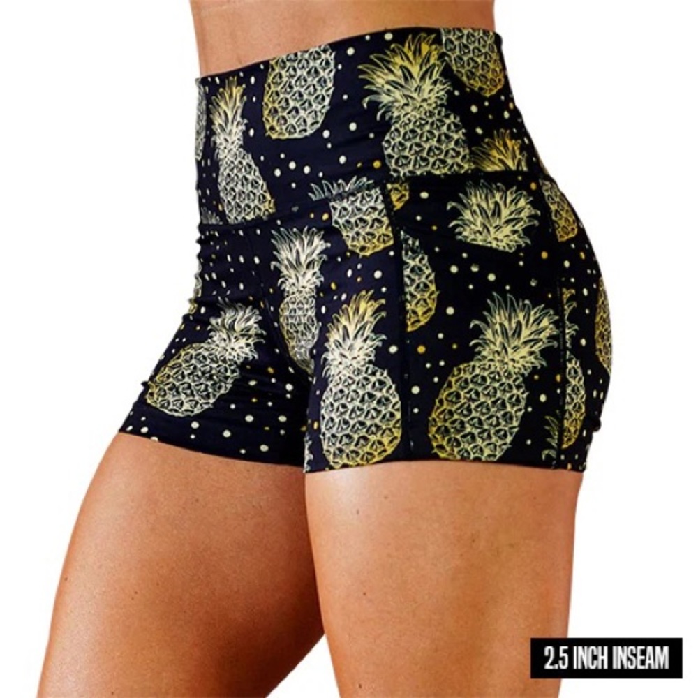 EUC CVG Fineapple 2.5” Shorts